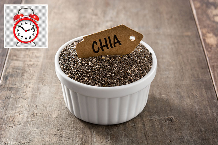 قبل از غذا یا بعد از غذا؟ بهترین زمان مصرف دانه چیا برای کاهش وزن فوری