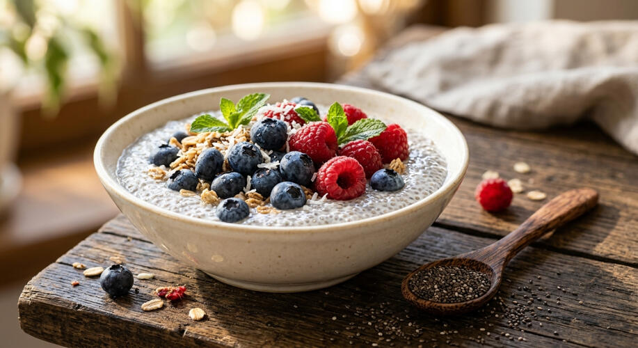 دانه چیا صبح بخوریم یا شب برای لاغری